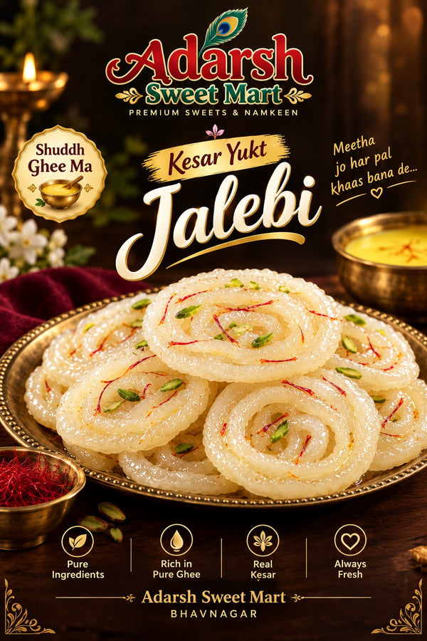 Kesar Yukt Jalebi